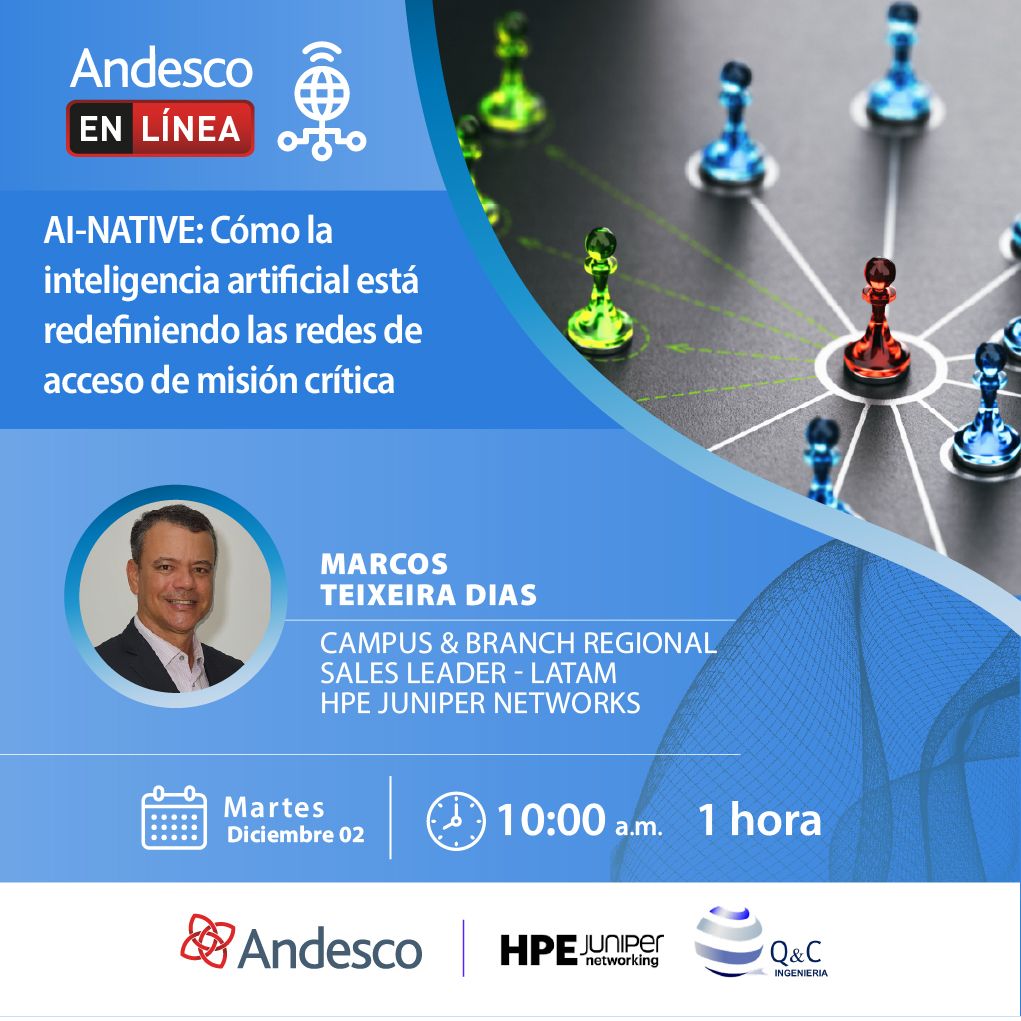 AI-NATIVE: «Cómo la Inteligencia Artificial está Redefiniendo Las Redes de Acceso de Misión Crítica»- Juniper / Q & C